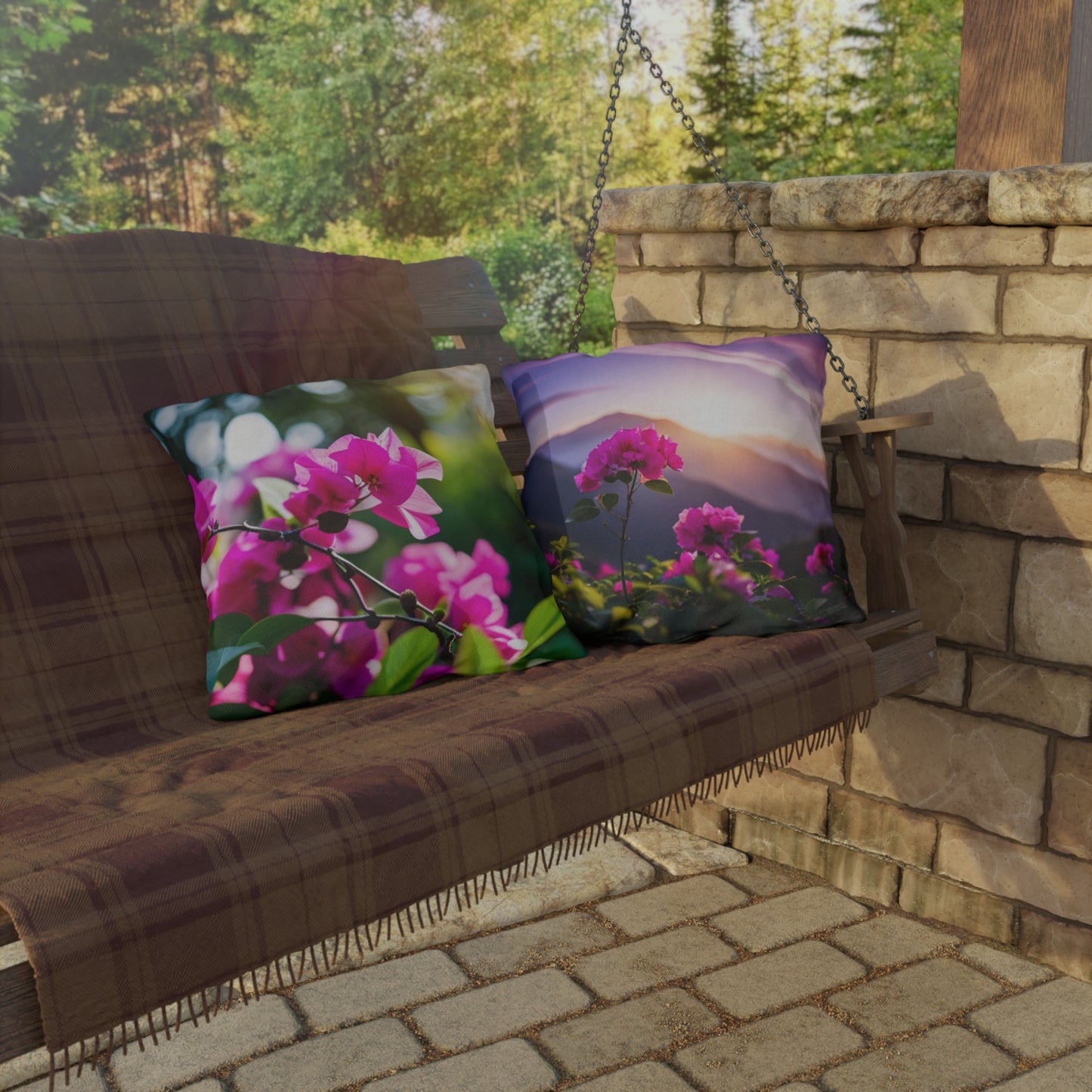 Bougainvillea Bliss Day/Night Pillows Collection đ¸đż