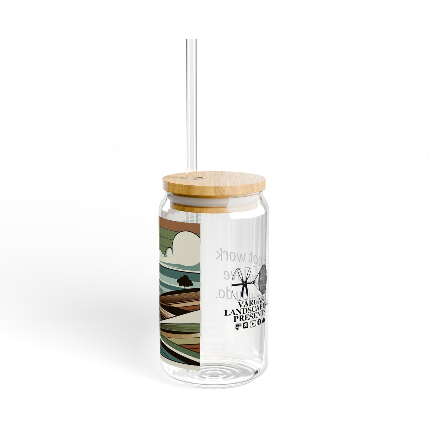 The Arborist's Oasis Sipper Glass, 16oz