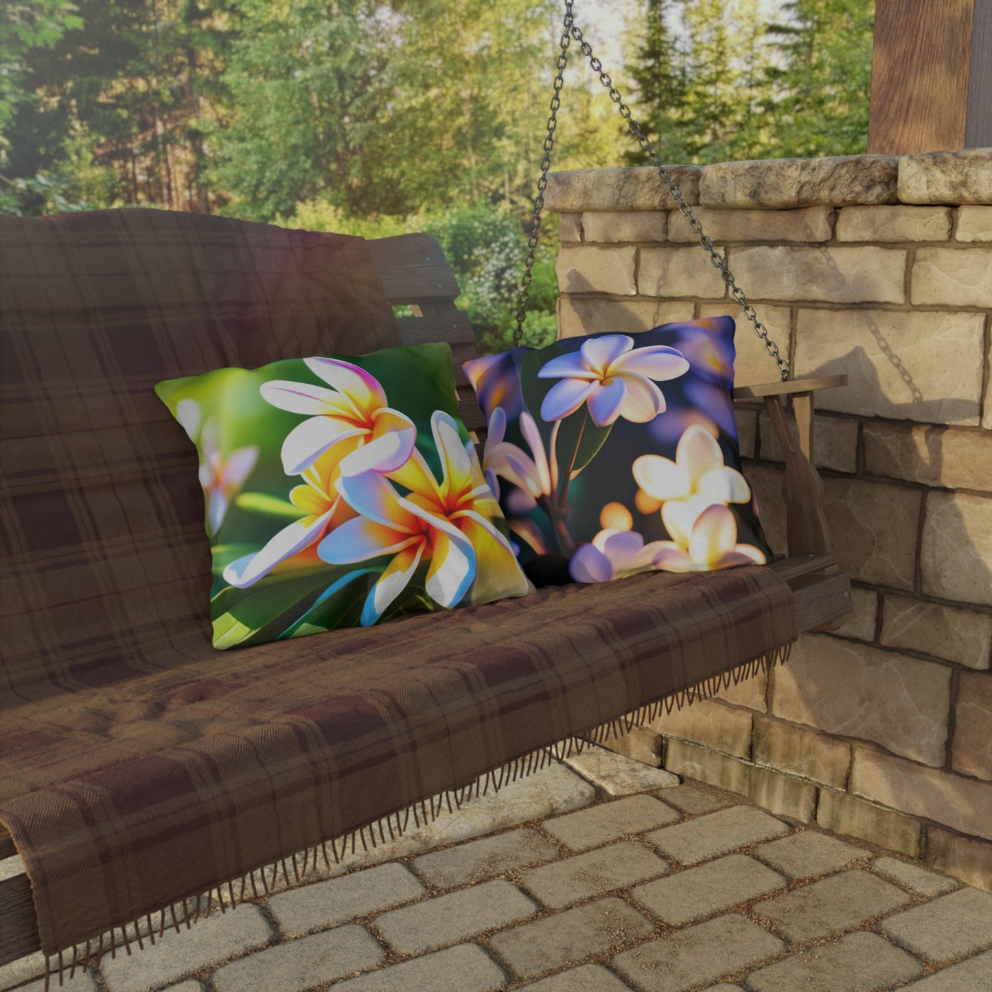 Plumeria Dream Day/ Night Pillow Collection 🌺🌙🌿