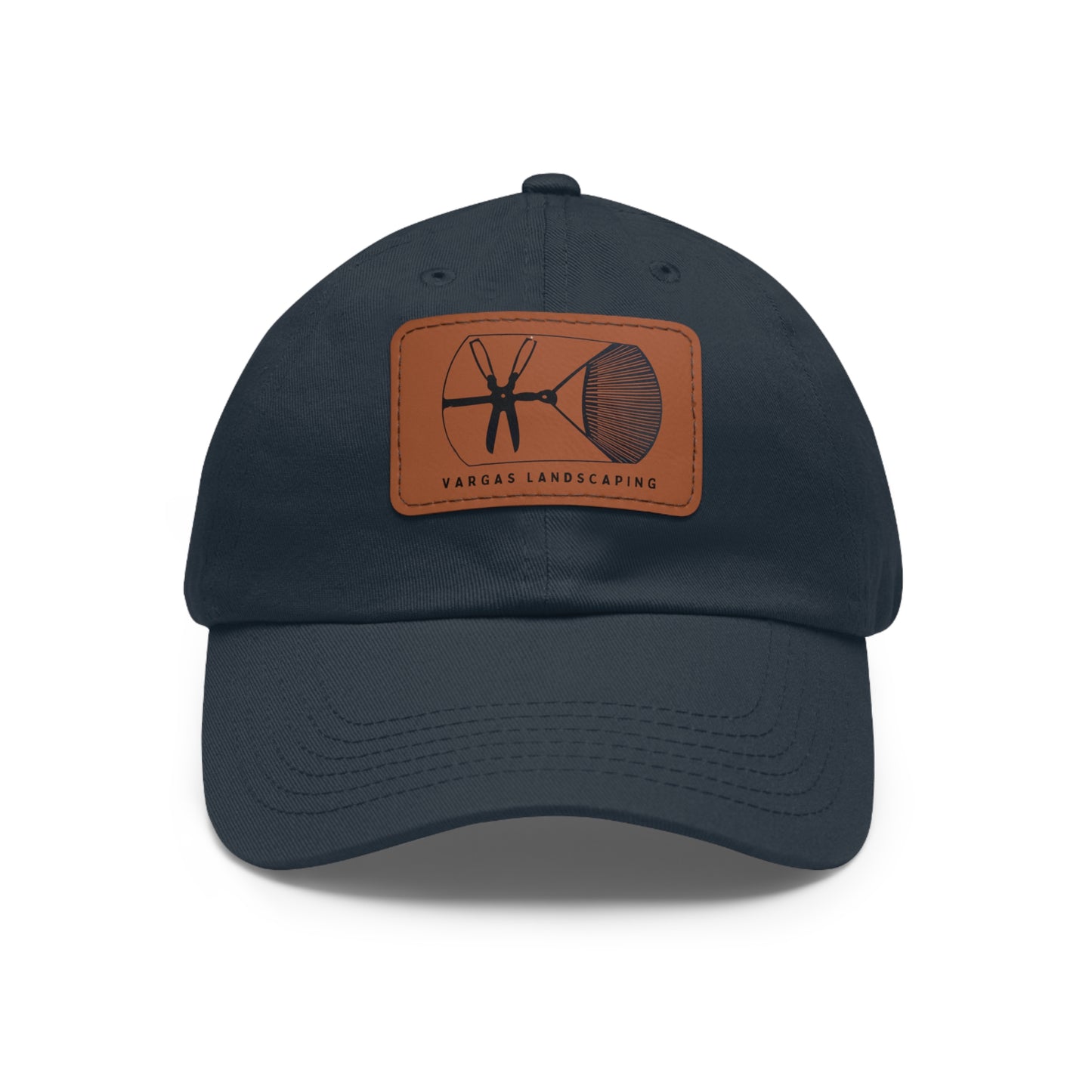 Dad Hats That Make Tree Care a Fashion Statement - with Leather Patch (Rectangle)