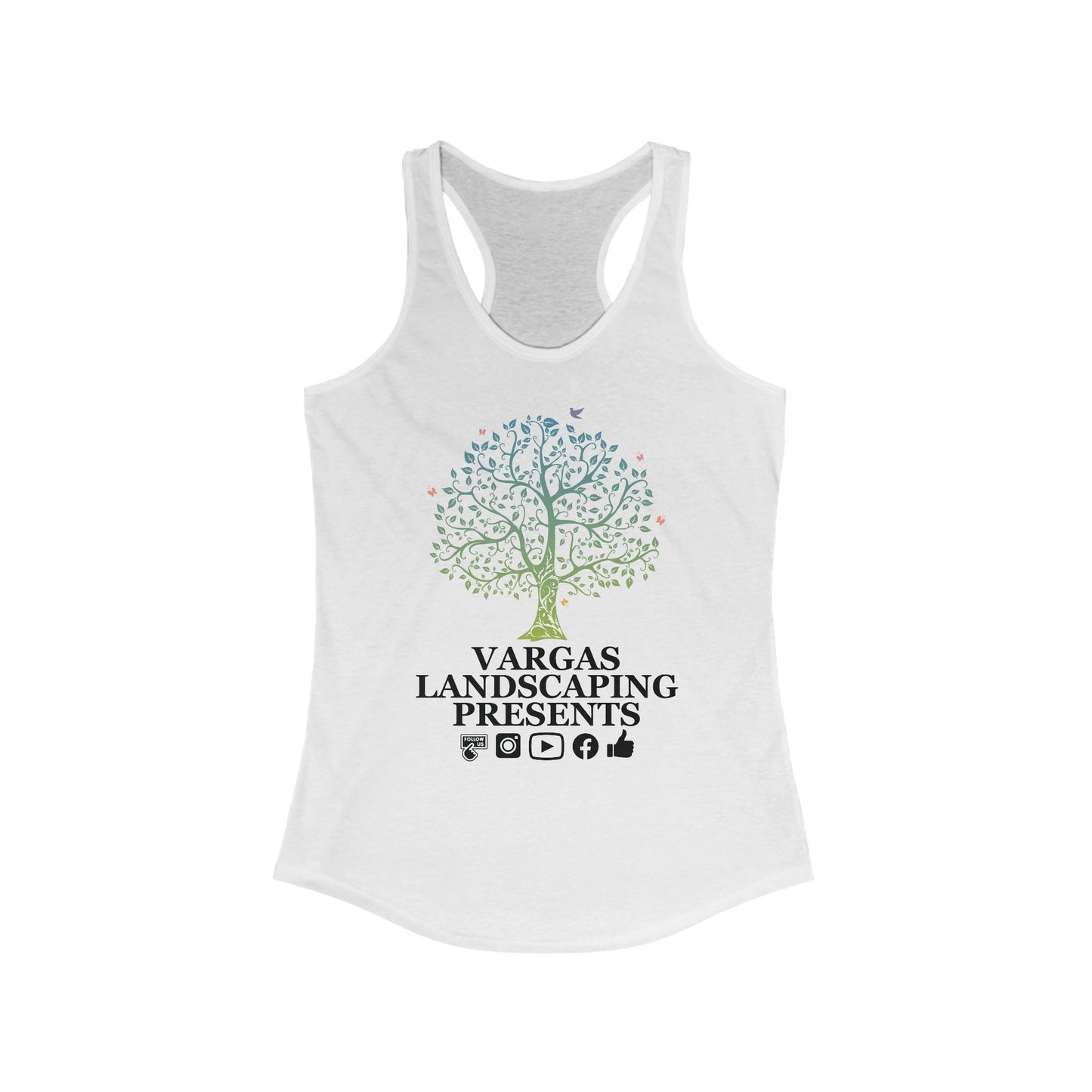 Help Me Advertise and Show Your Passion with Confidence - Women's Ideal Racerback Tank