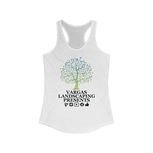 Help Me Advertise and Show Your Passion with Confidence - Women's Ideal Racerback Tank