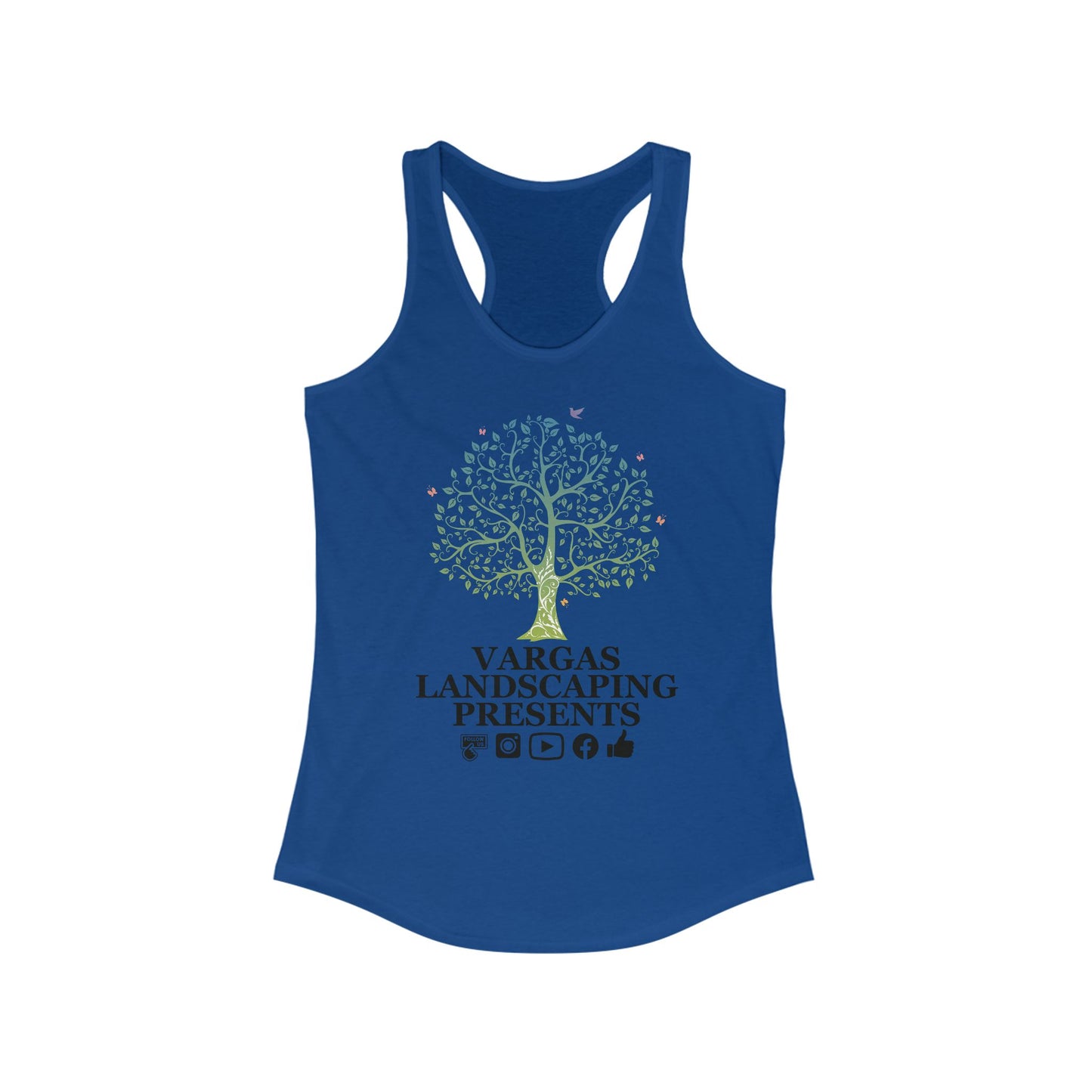 Help Me Advertise and Show Your Passion with Confidence - Women's Ideal Racerback Tank