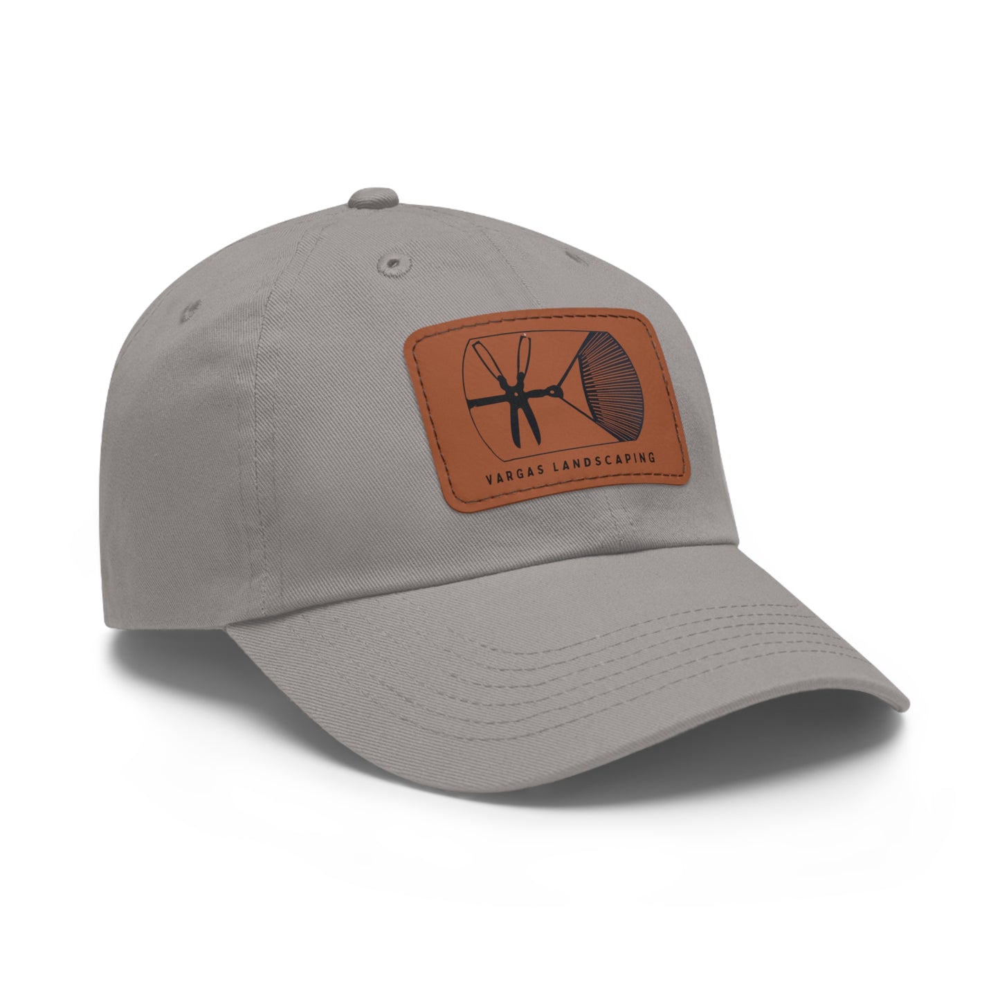 Dad Hats That Make Tree Care a Fashion Statement - with Leather Patch (Rectangle)