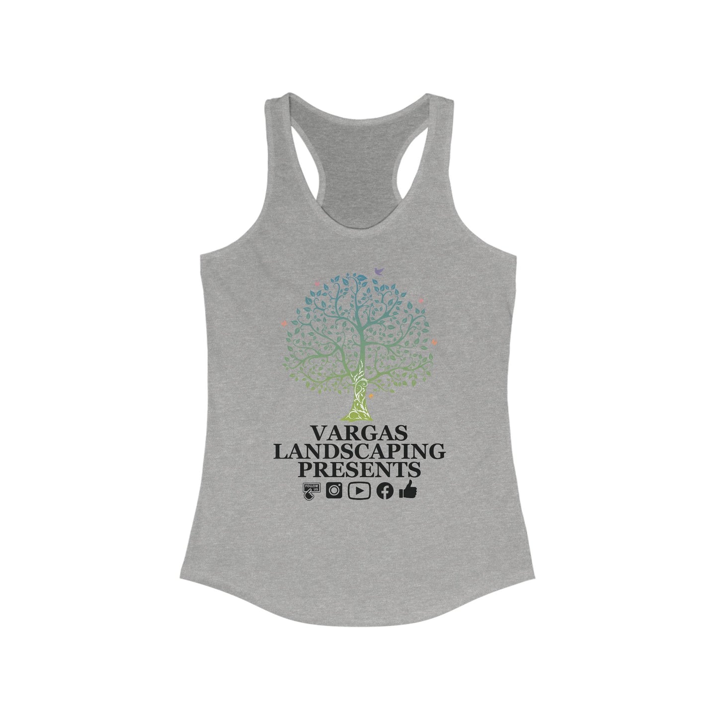 Help Me Advertise and Show Your Passion with Confidence - Women's Ideal Racerback Tank