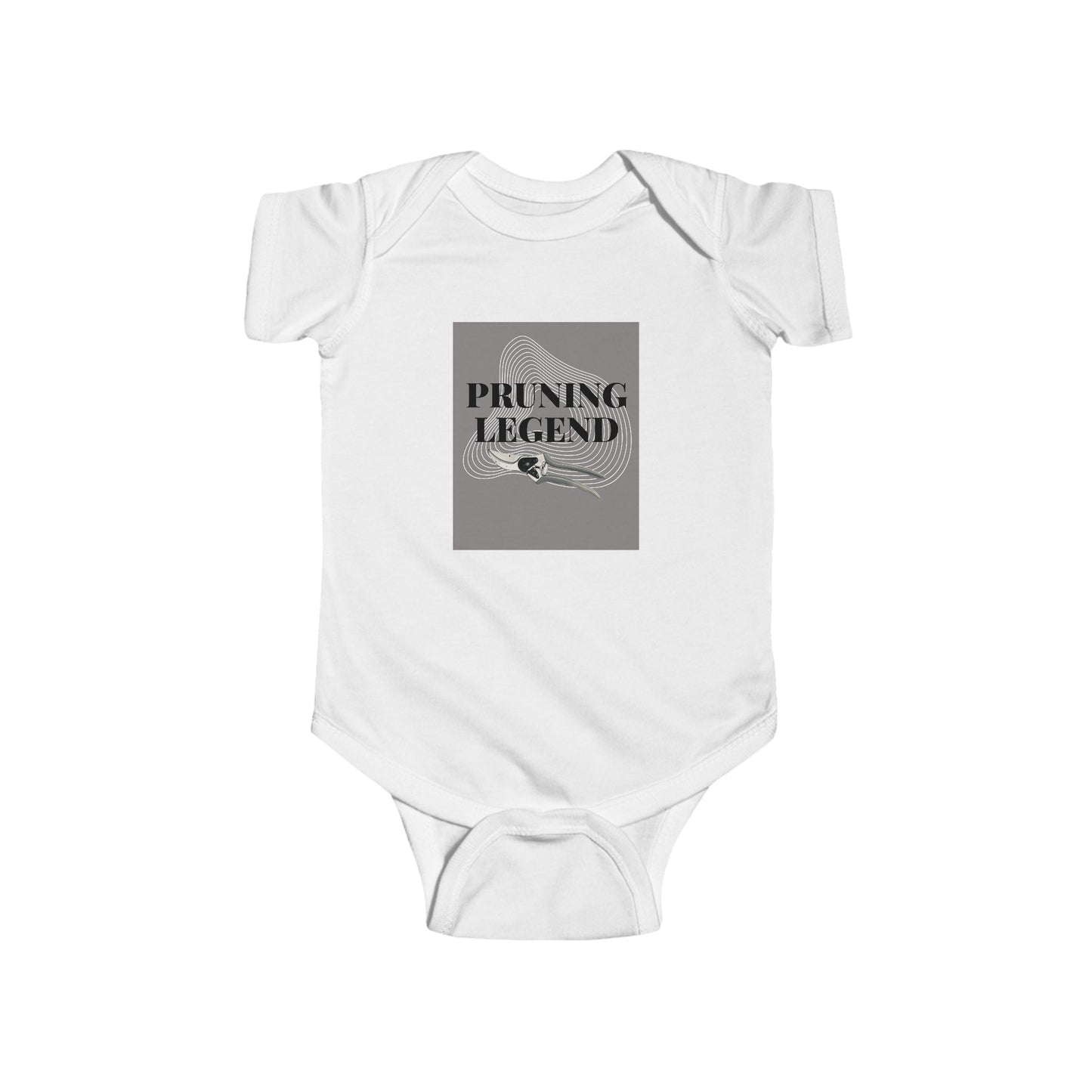 Little Sprout's Essentials: Infant Fine Jersey Bodysuit for Future Arborists
