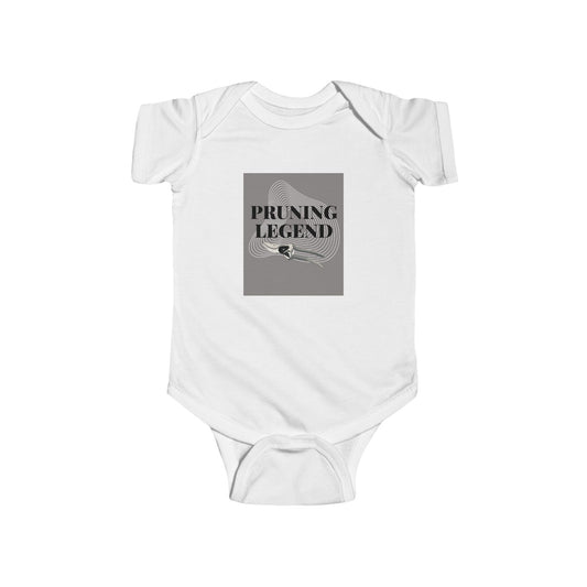 Little Sprout's Essentials: Infant Fine Jersey Bodysuit for Future Arborists