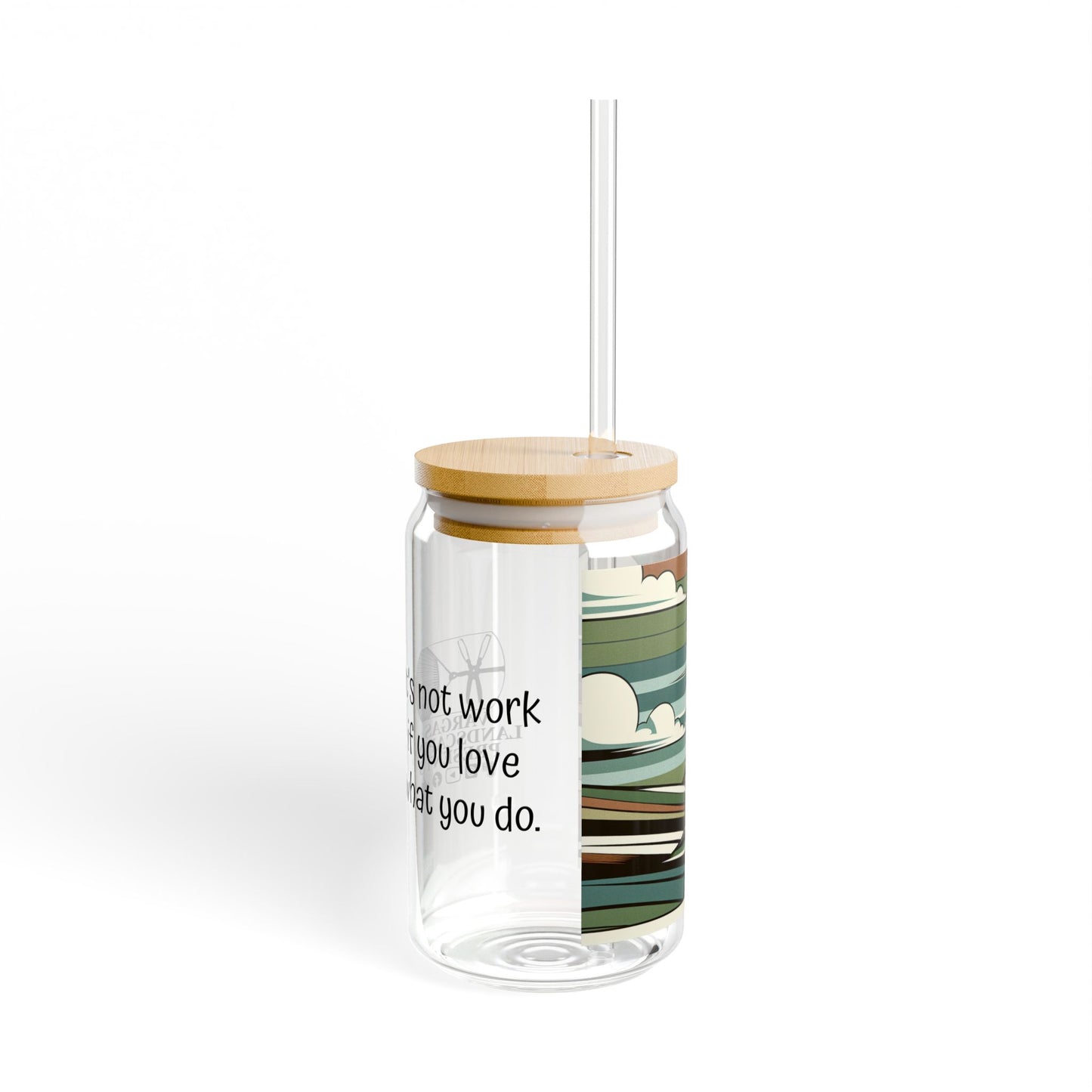 The Arborist's Oasis Sipper Glass, 16oz