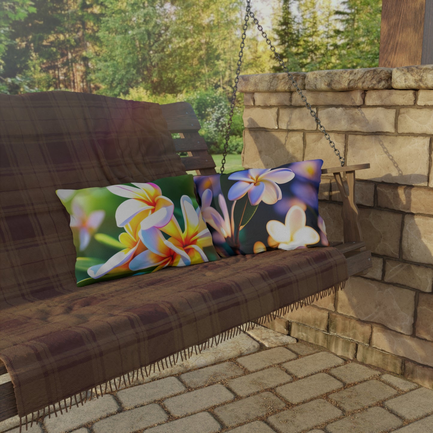Plumeria Dream Day/ Night Pillow Collection 🌺🌙🌿
