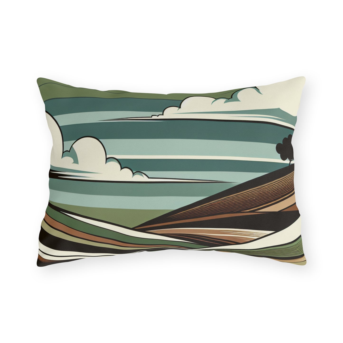 Artsy Landscape and VLP Logo Pillow Collection ⛰️☁️