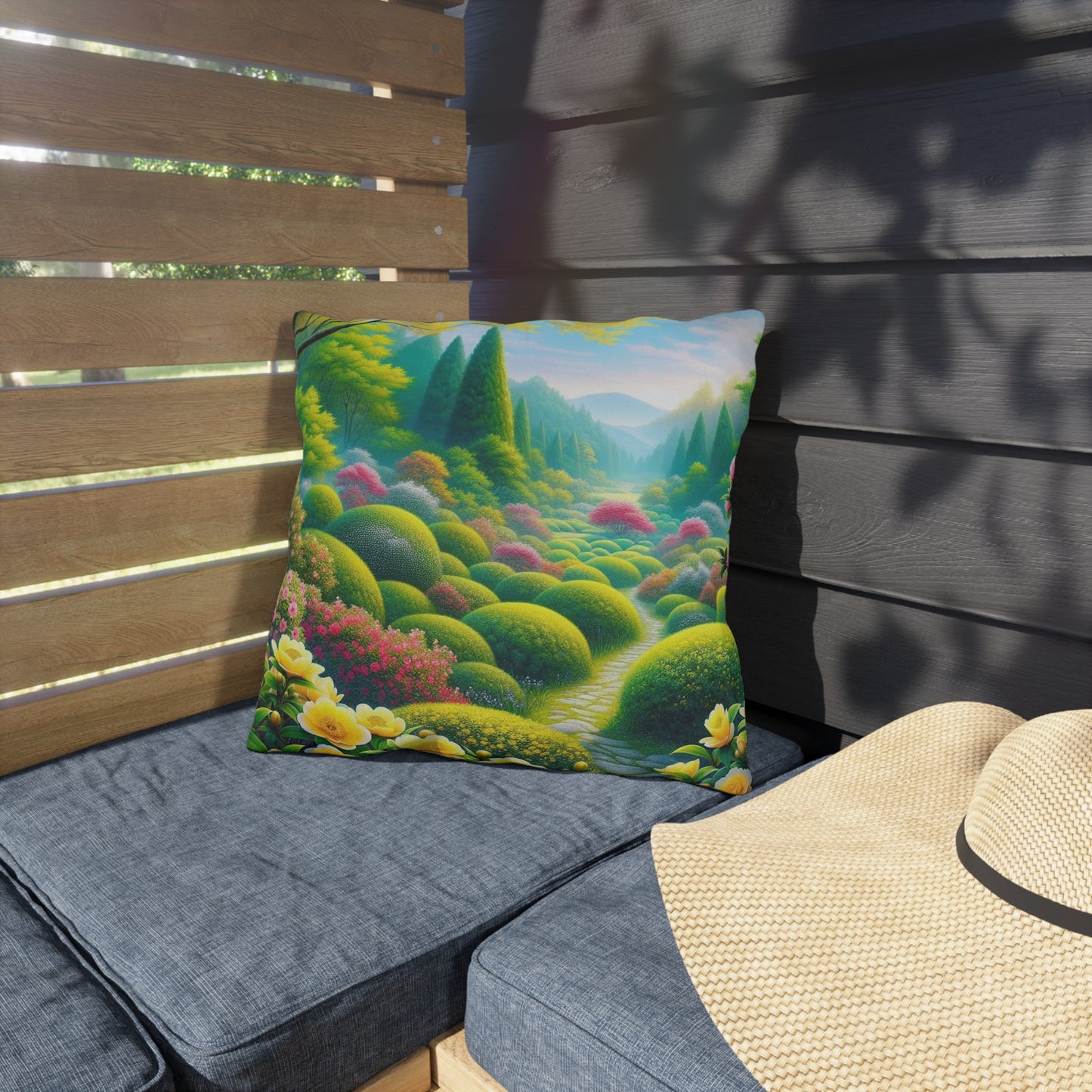 Lush Landscape Day/Night Pristine Pillow Collection 🪴🌳