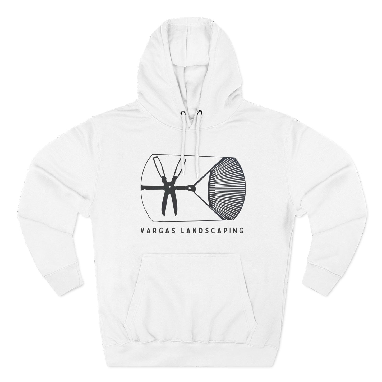 Sleek Fleece Hoodie - Vargas Landscaping