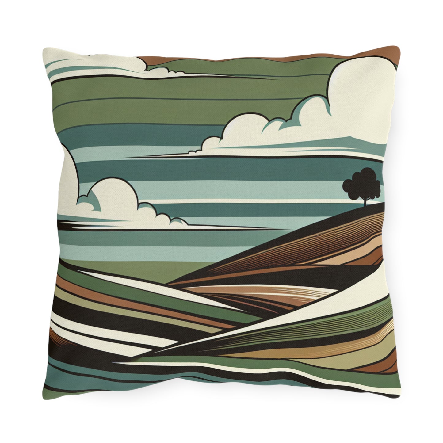 Artsy Landscape and VLP Logo Pillow Collection ⛰️☁️