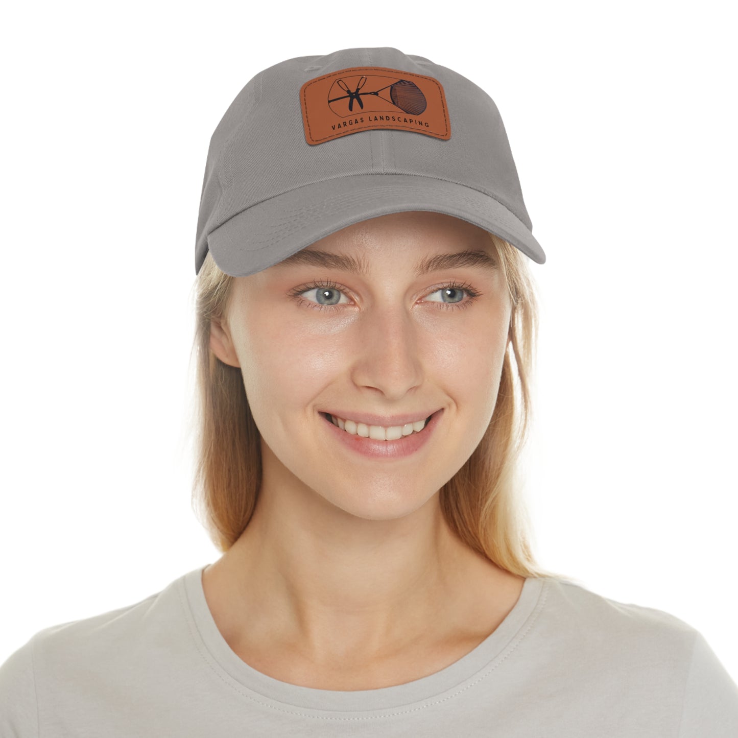 Dad Hats That Make Tree Care a Fashion Statement - with Leather Patch (Rectangle)