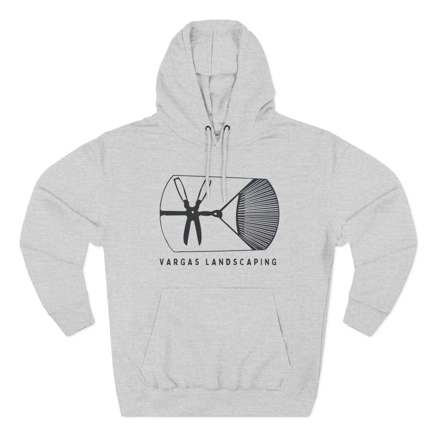 Sleek Fleece Hoodie - Vargas Landscaping