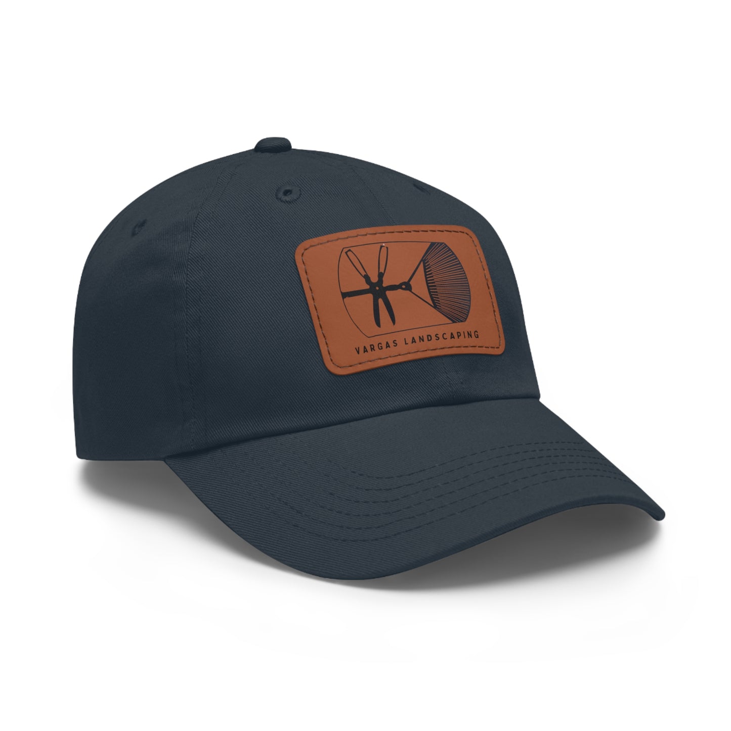 Dad Hats That Make Tree Care a Fashion Statement - with Leather Patch (Rectangle)