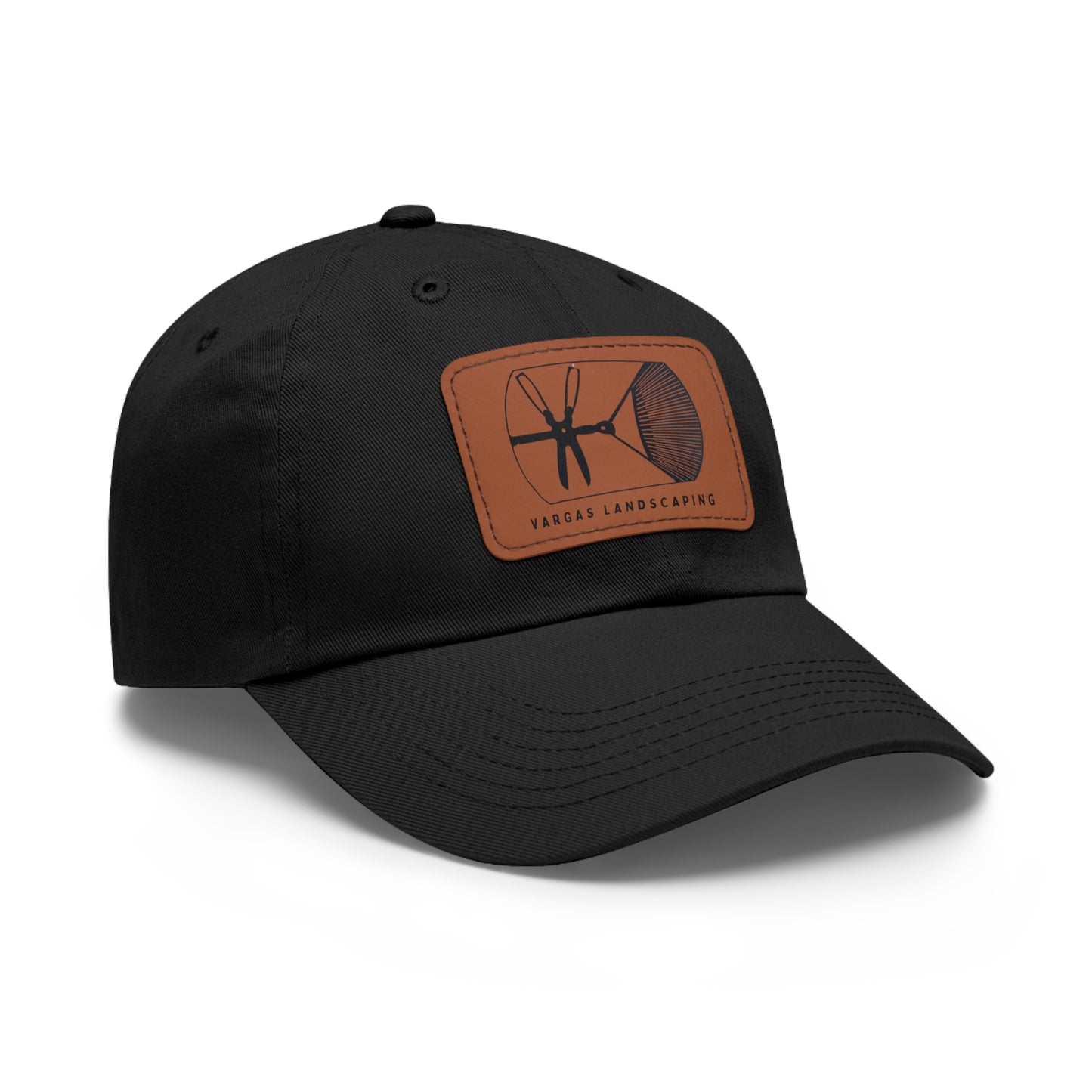 Dad Hats That Make Tree Care a Fashion Statement - with Leather Patch (Rectangle)