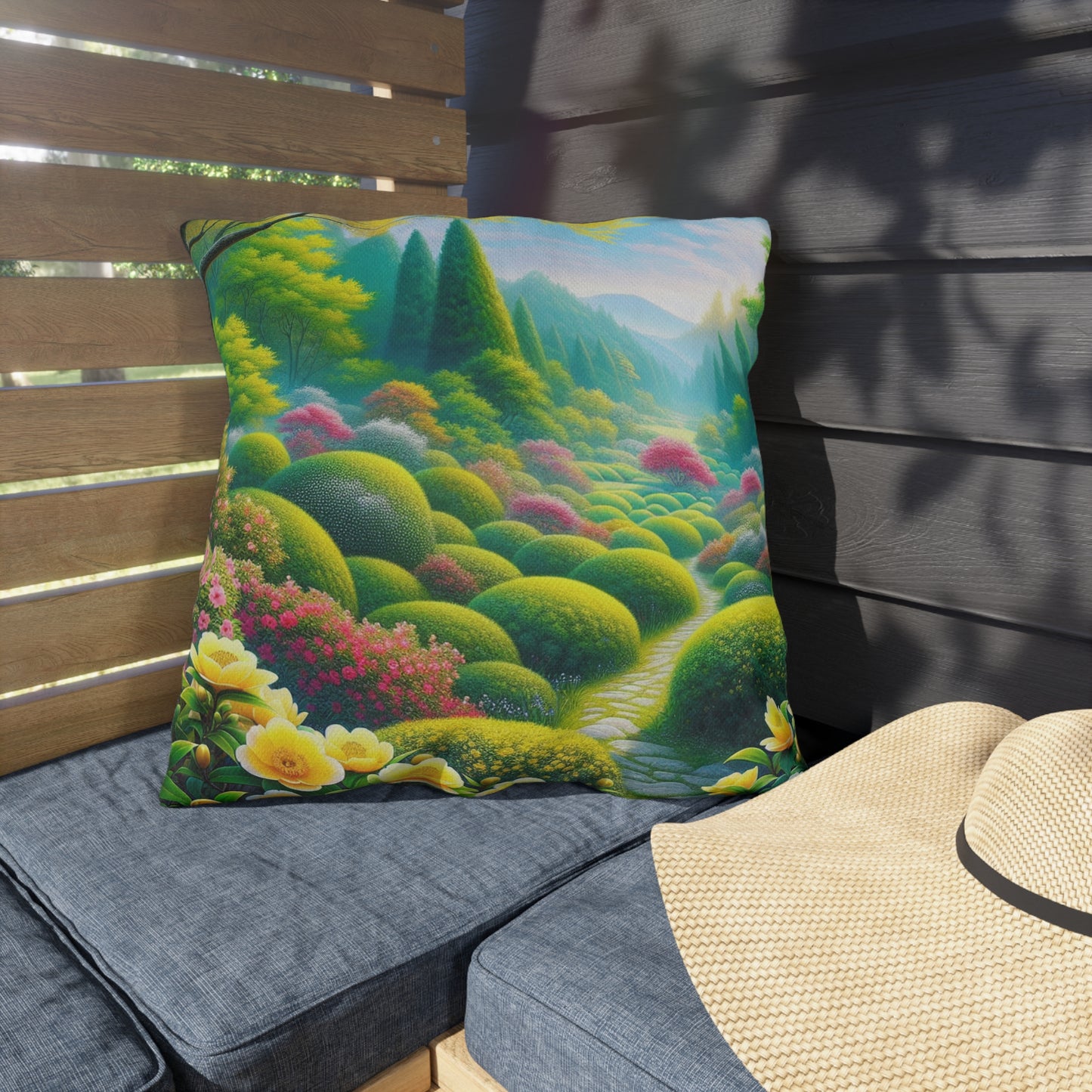 Lush Landscape Day/Night Pristine Pillow Collection 🪴🌳