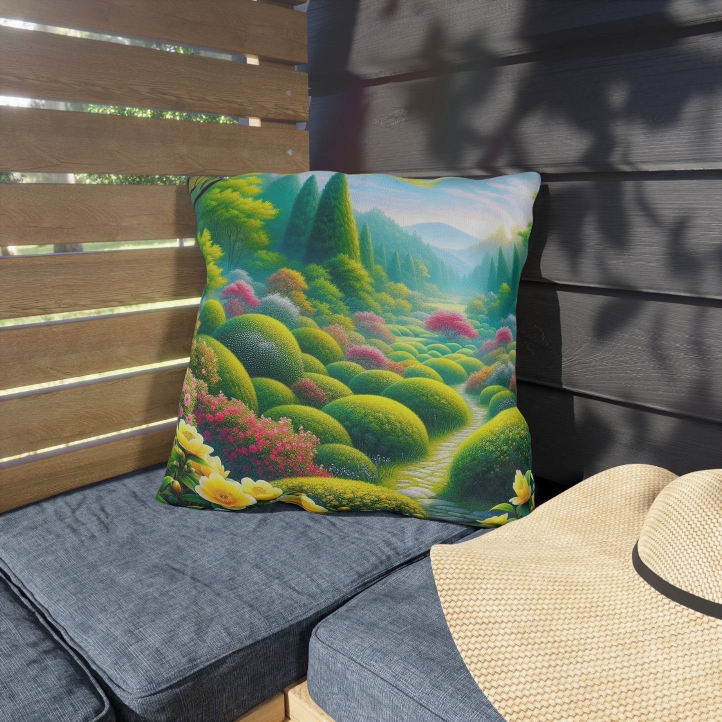 Lush Landscape Day/Night Pristine Pillow Collection 🪴🌳