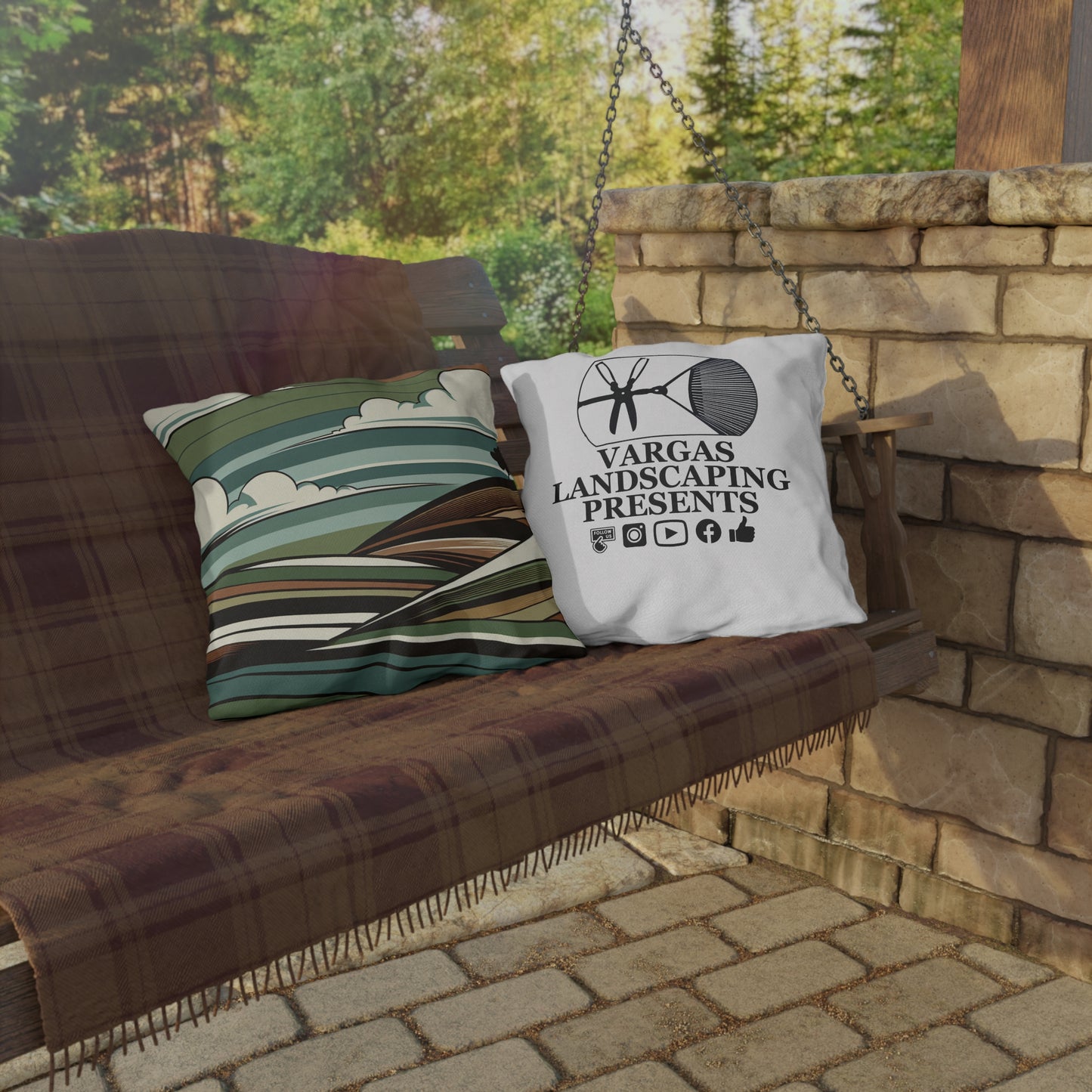 Artsy Landscape and VLP Logo Pillow Collection ⛰️☁️