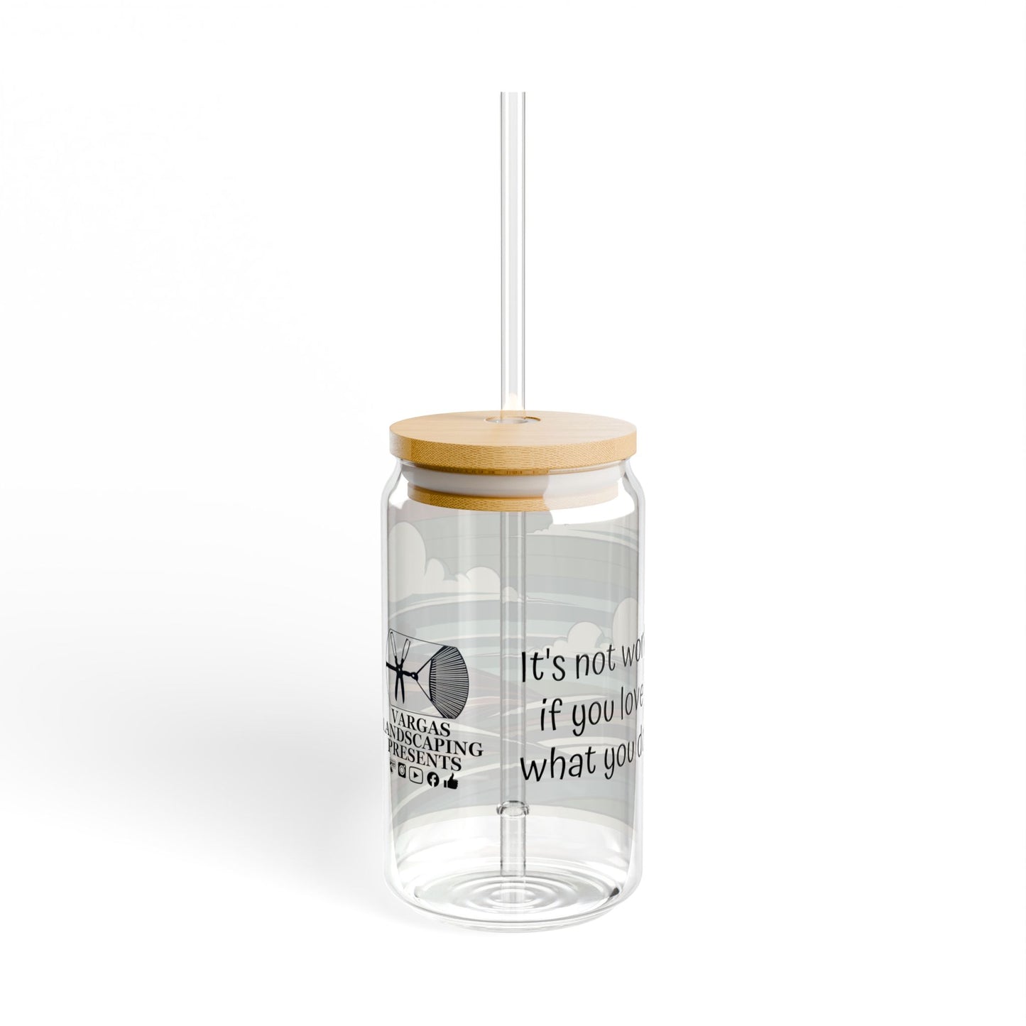 The Arborist's Oasis Sipper Glass, 16oz