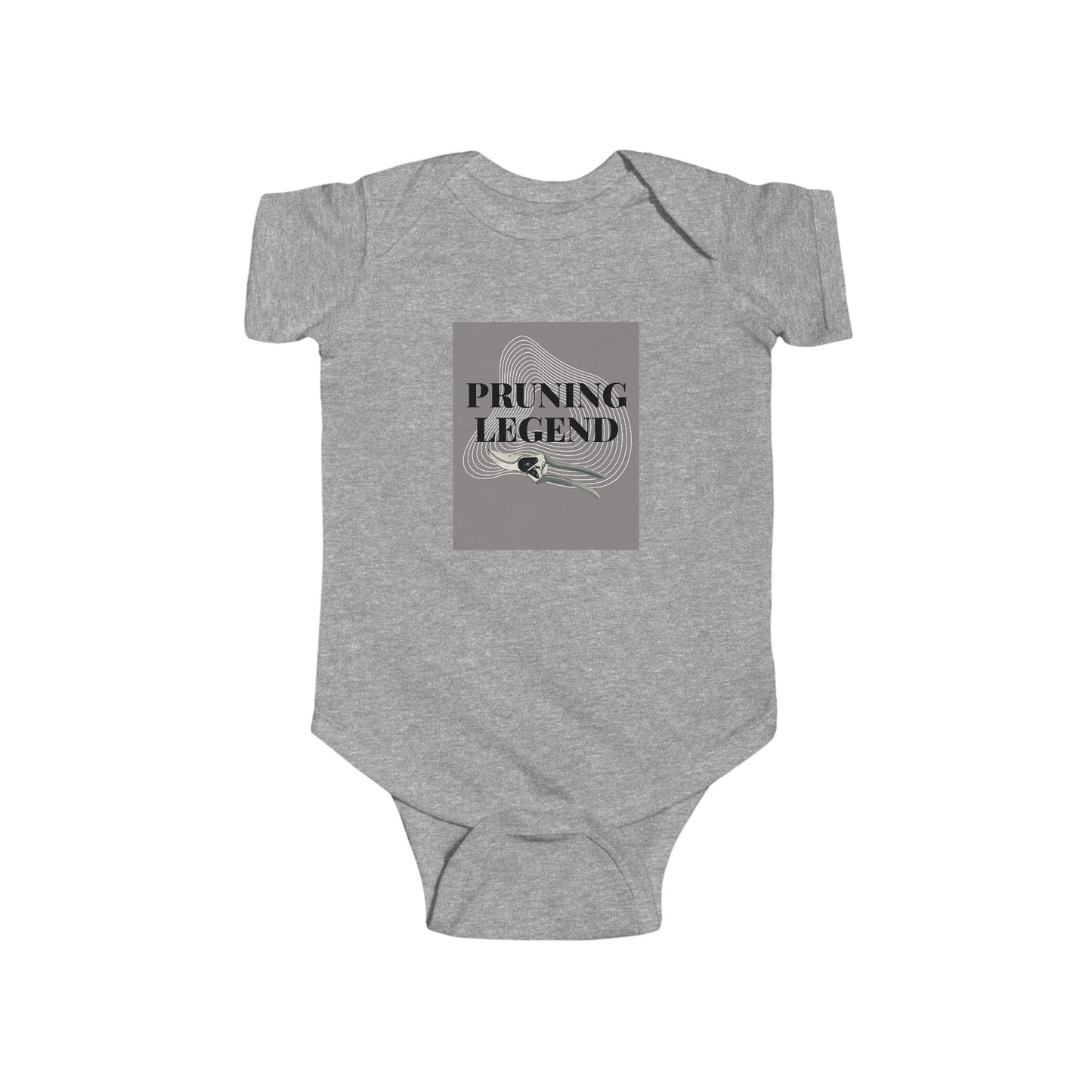 Little Sprout's Essentials: Infant Fine Jersey Bodysuit for Future Arborists