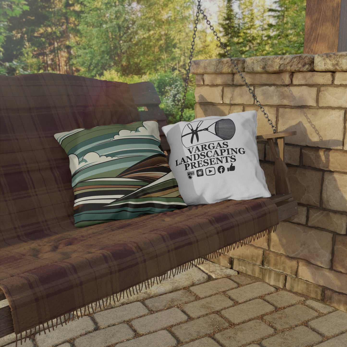 Artsy Landscape and VLP Logo Pillow Collection ⛰️☁️
