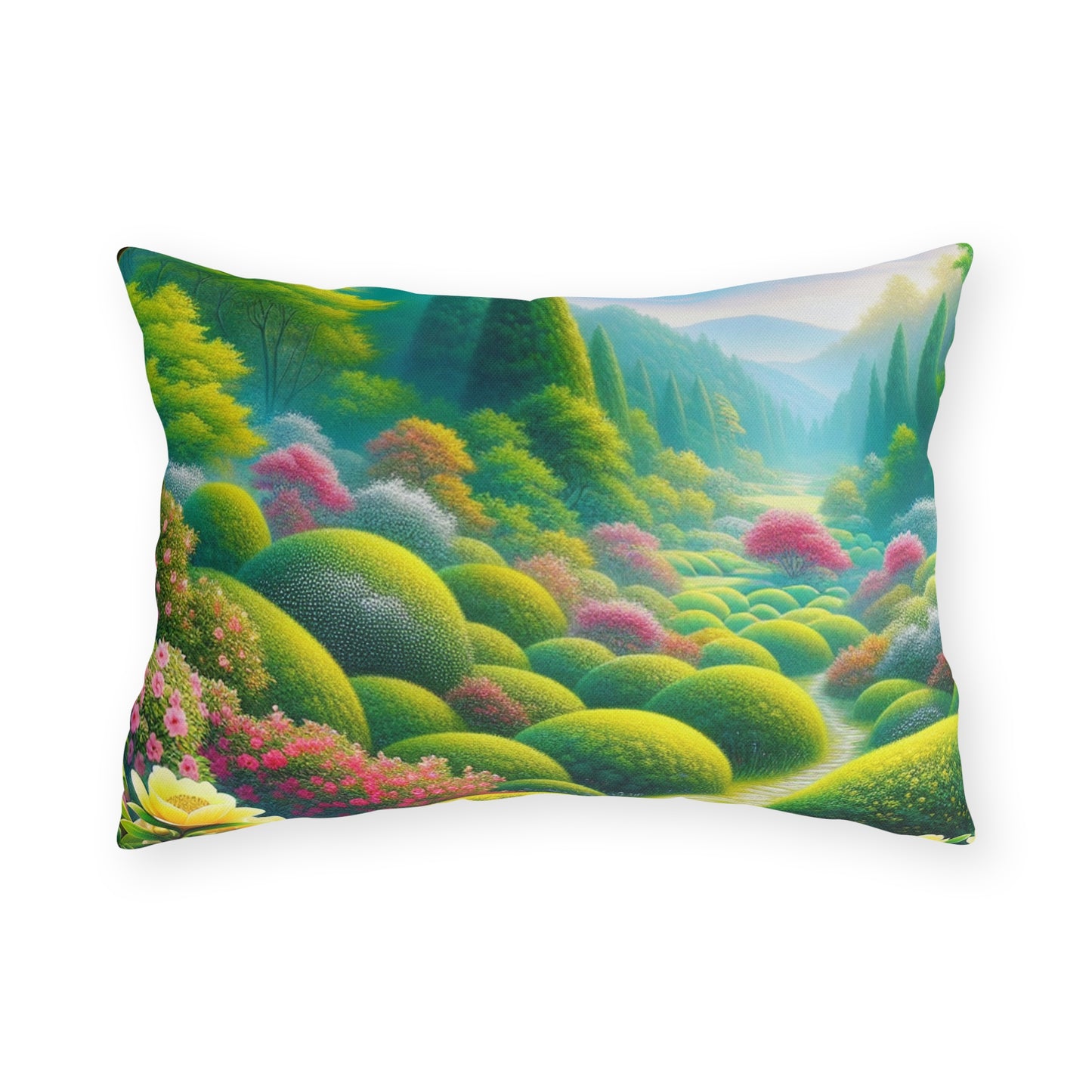 Lush Landscape Day/Night Pristine Pillow Collection 🪴🌳