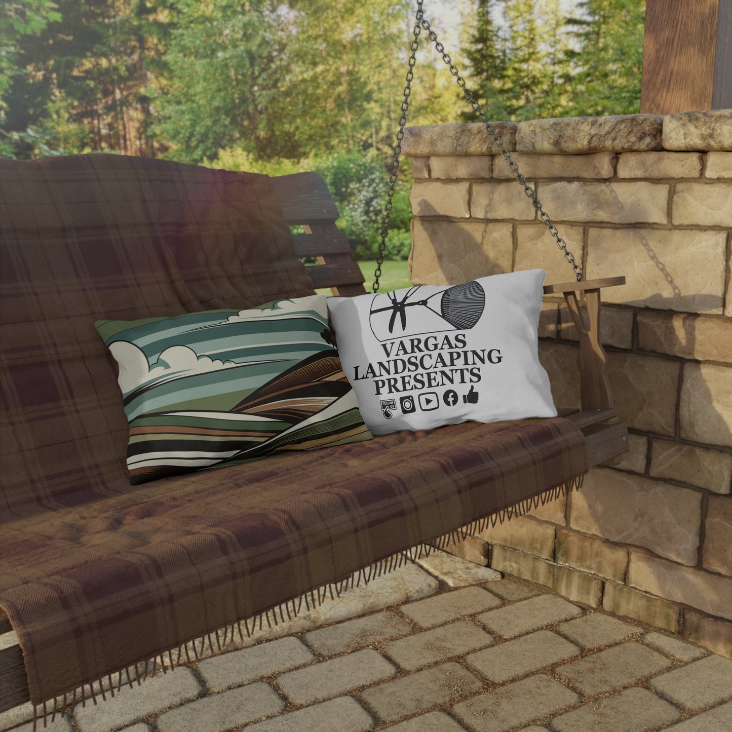 Artsy Landscape and VLP Logo Pillow Collection ⛰️☁️