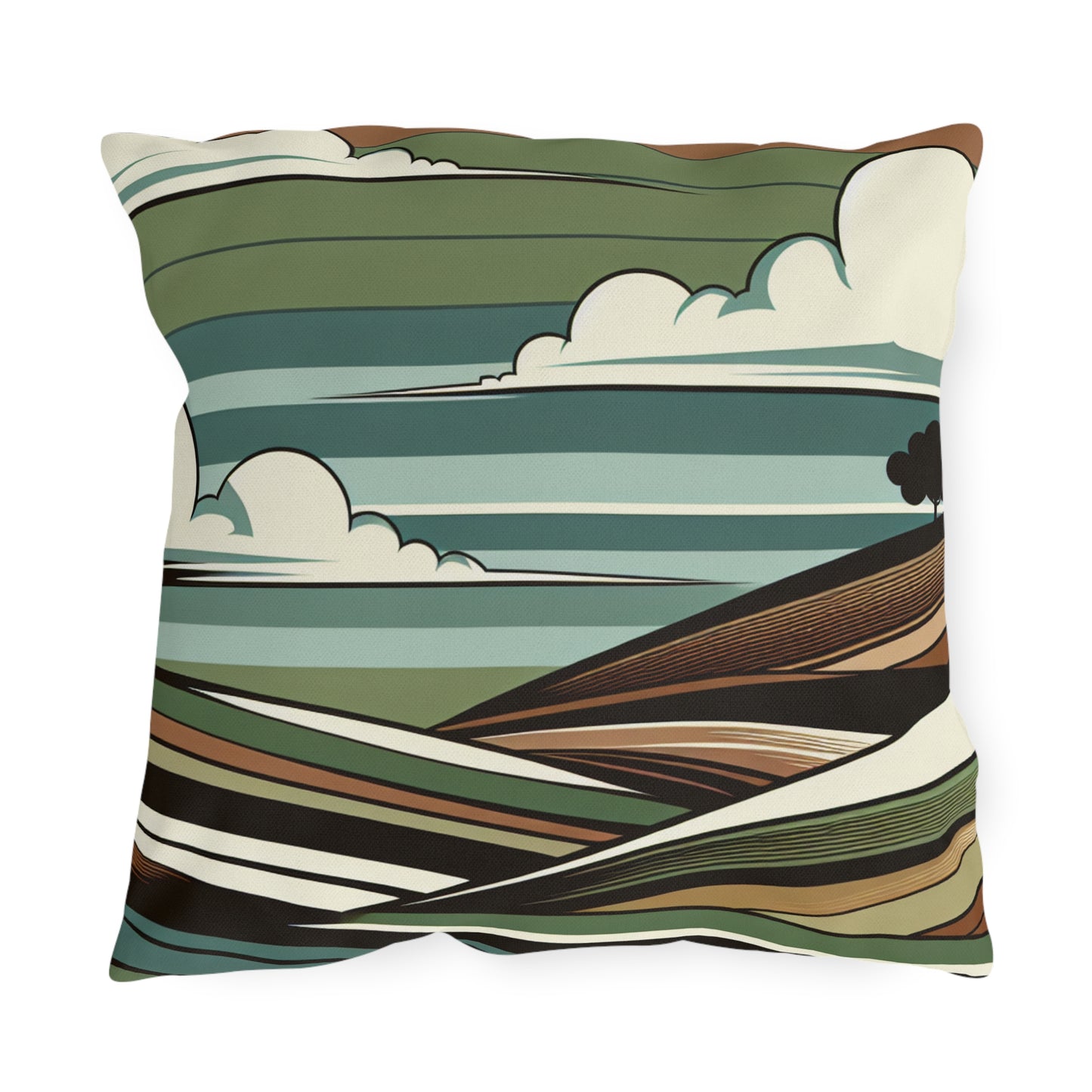 Artsy Landscape and VLP Logo Pillow Collection ⛰️☁️