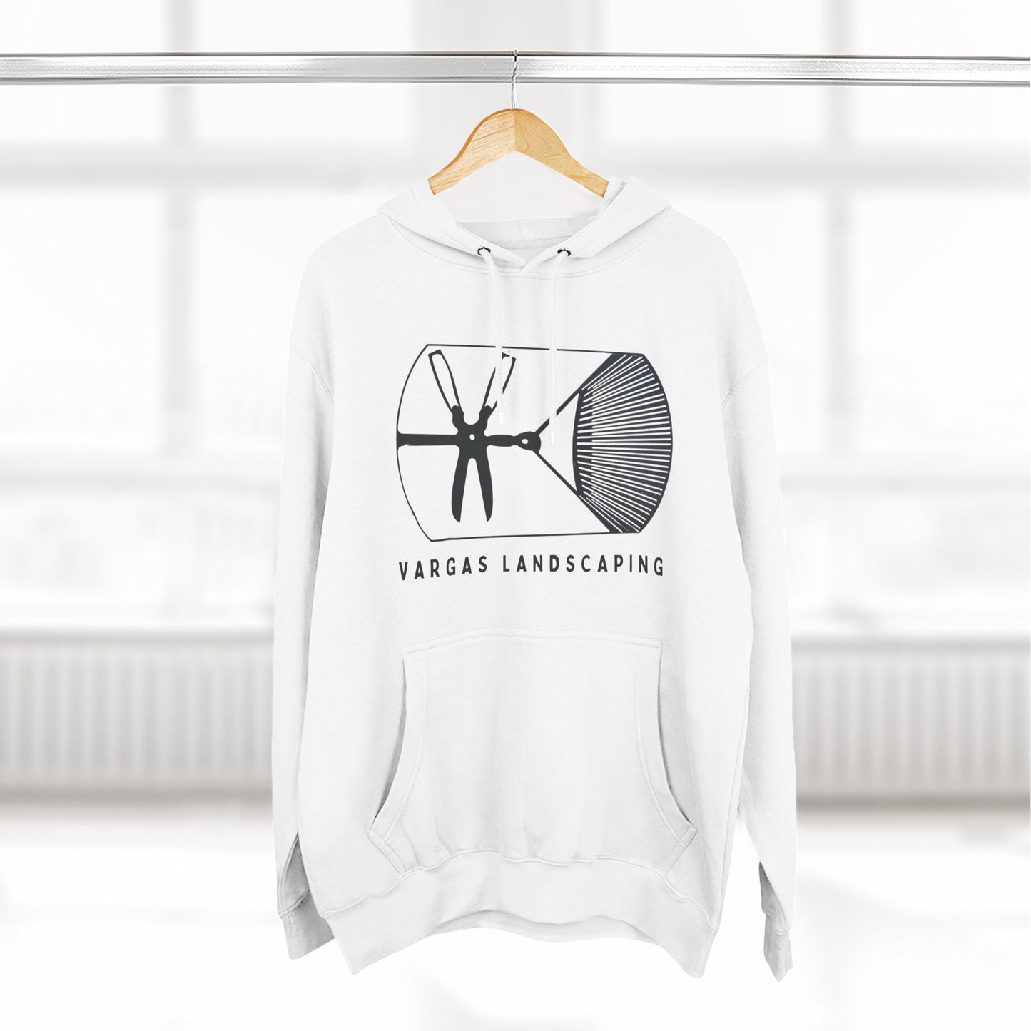 Sleek Fleece Hoodie - Vargas Landscaping