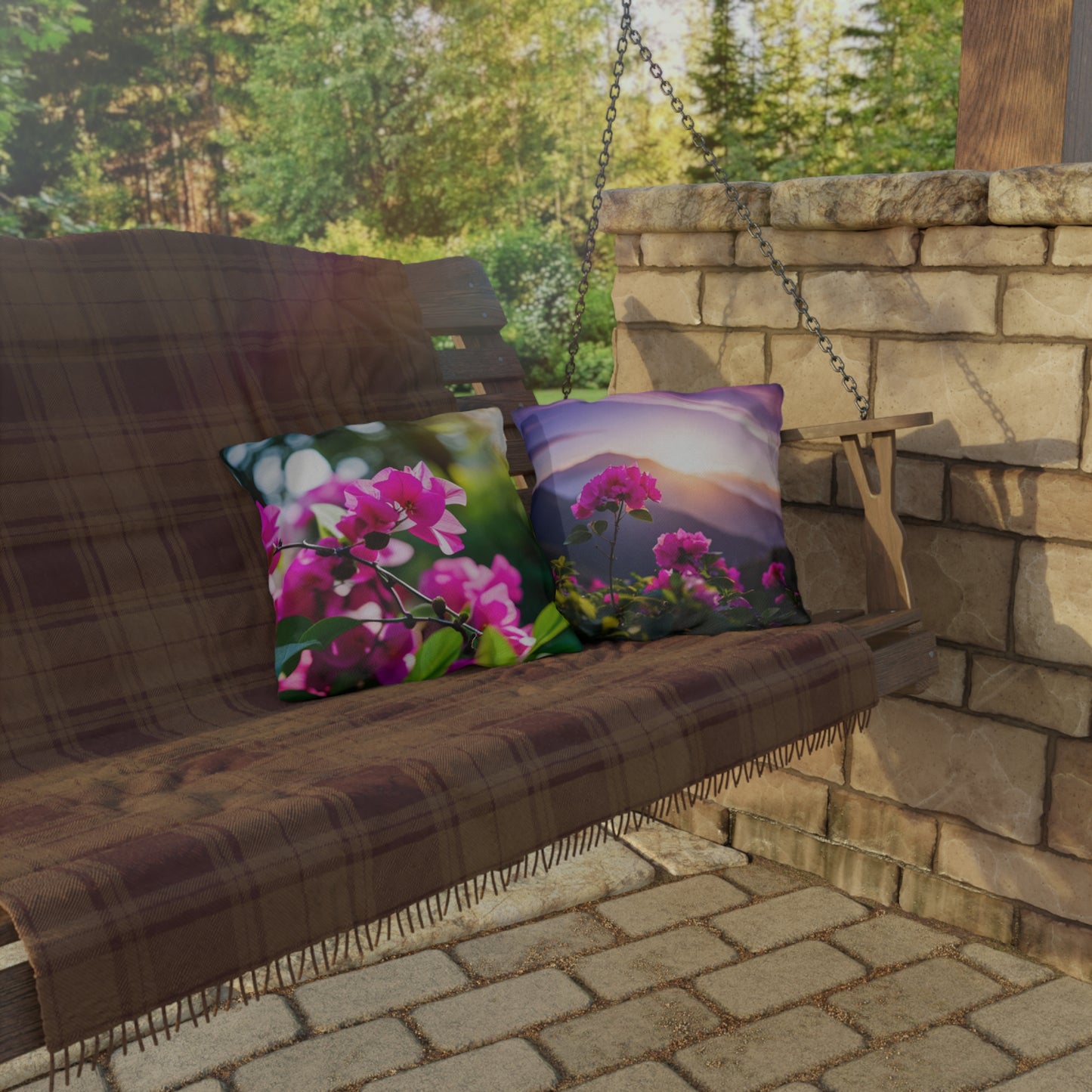 Bougainvillea Bliss Day/Night Pillows Collection 🌸🌿