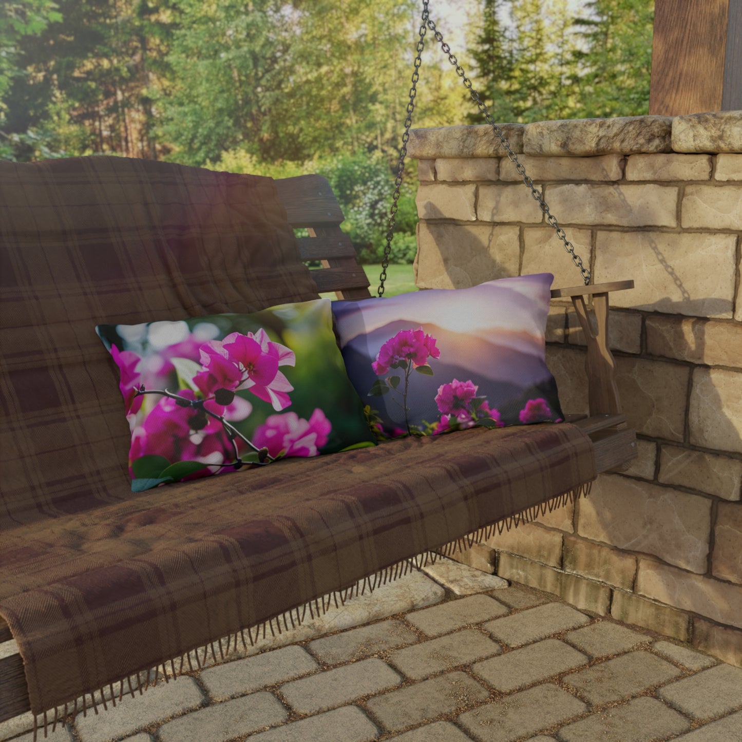 Bougainvillea Bliss Day/Night Pillows Collection 🌸🌿