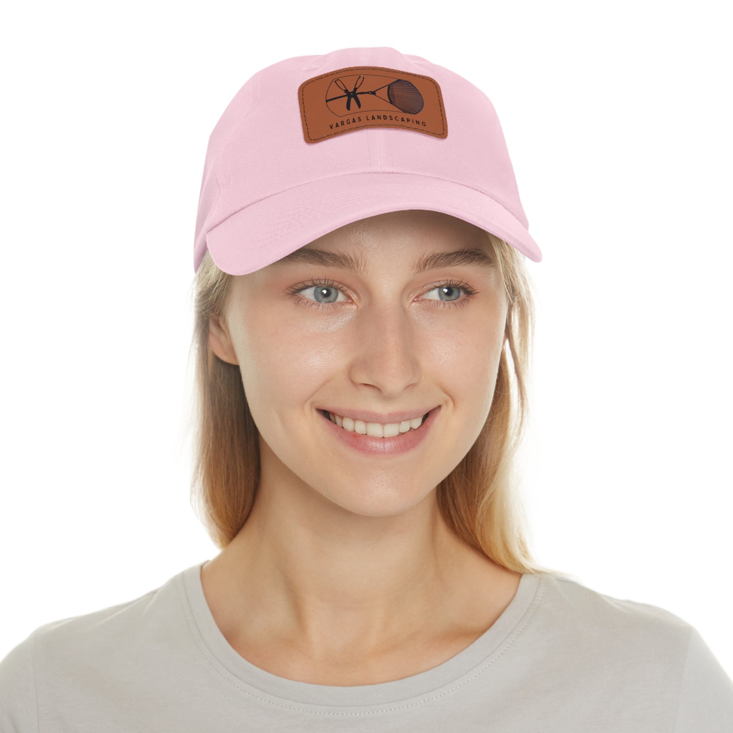 Dad Hats That Make Tree Care a Fashion Statement - with Leather Patch (Rectangle)