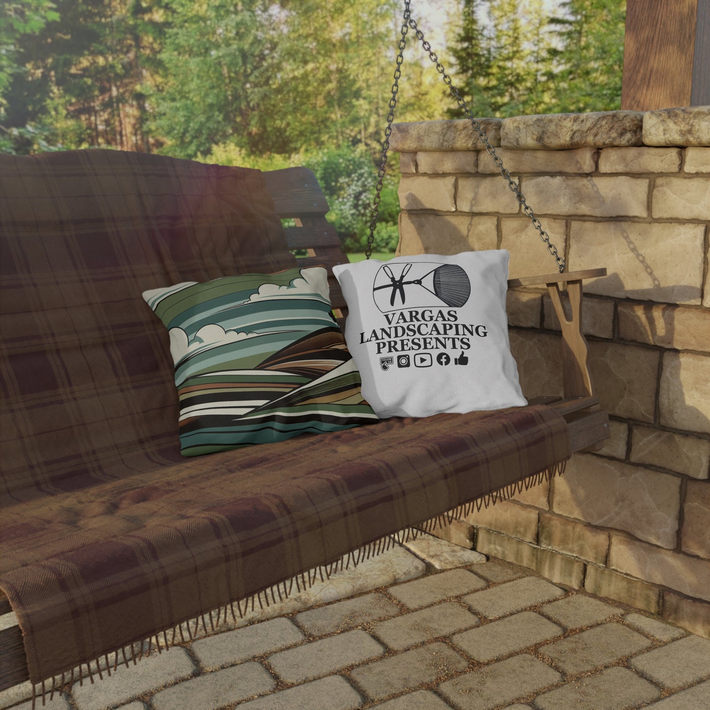 Artsy Landscape and VLP Logo Pillow Collection ⛰️☁️