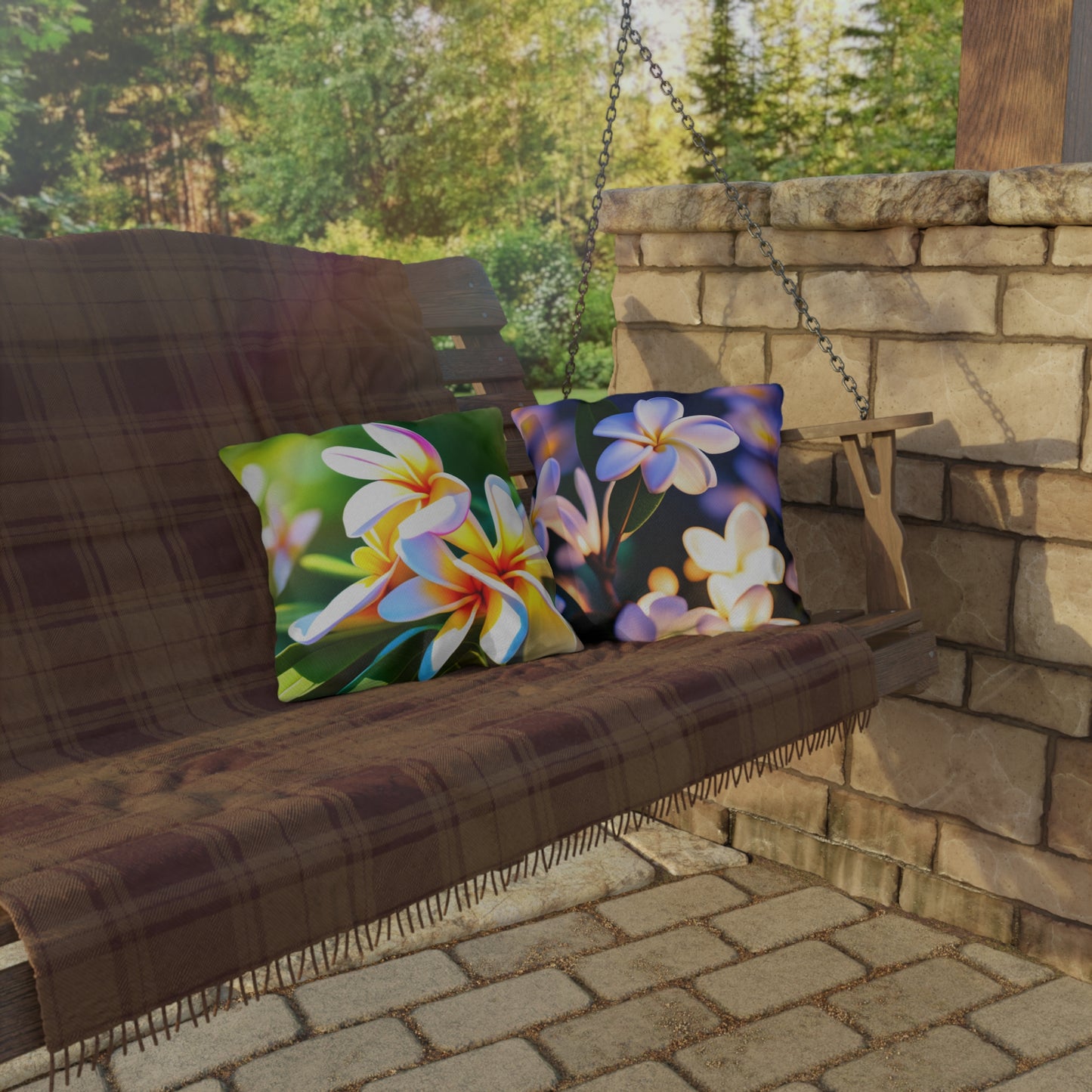 Plumeria Dream Day/ Night Pillow Collection 🌺🌙🌿