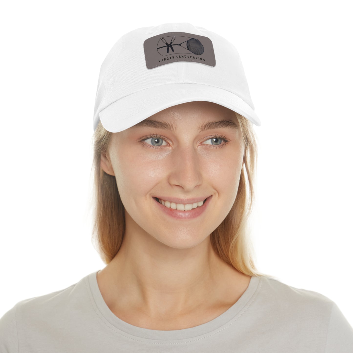 Dad Hats That Make Tree Care a Fashion Statement - with Leather Patch (Rectangle)