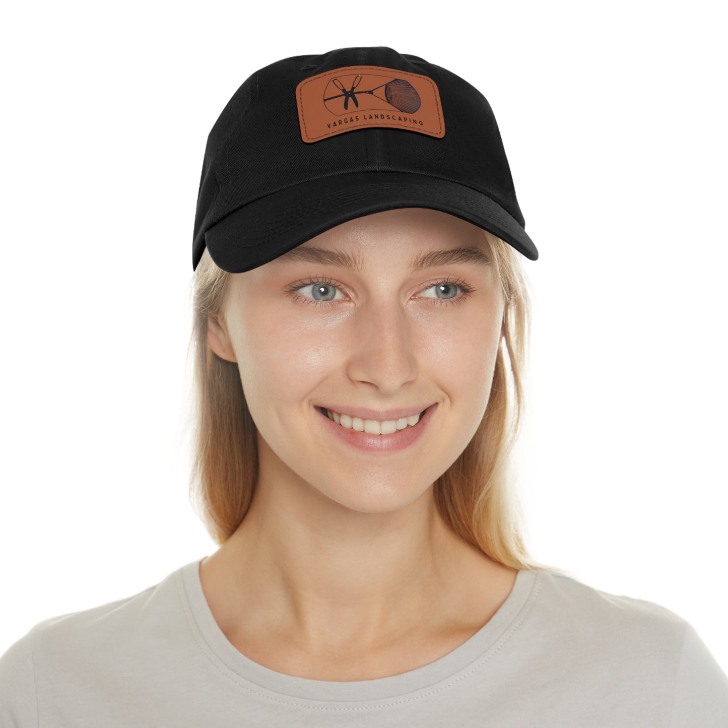 Dad Hats That Make Tree Care a Fashion Statement - with Leather Patch (Rectangle)