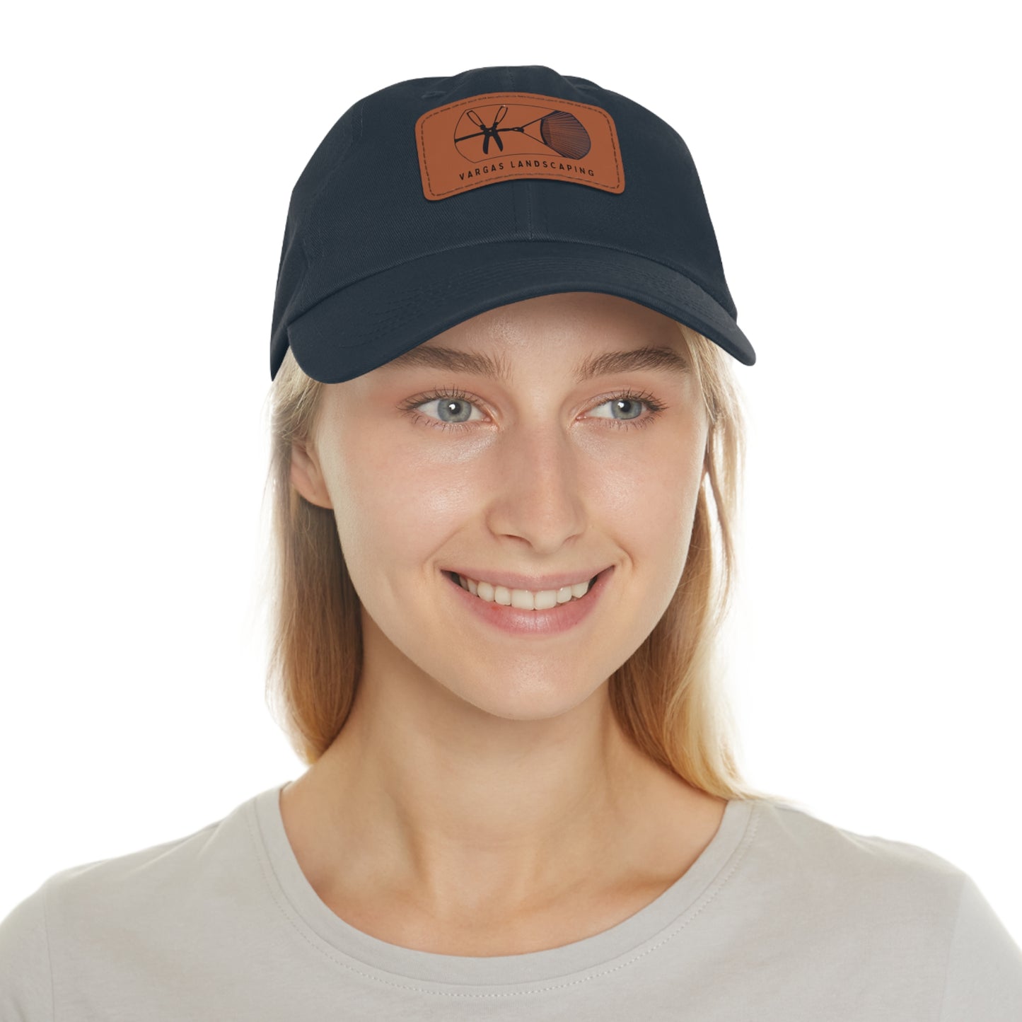 Dad Hats That Make Tree Care a Fashion Statement - with Leather Patch (Rectangle)